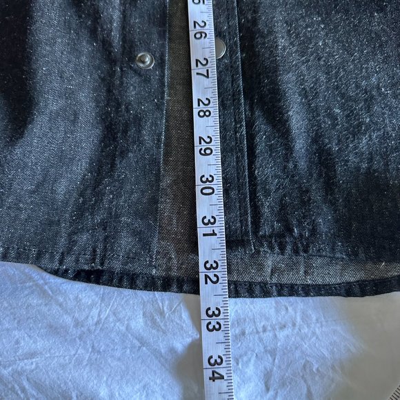 ❌SOLD❌ Rogue Territory Charcoal Denim Snap Button Service Shirt XL - Picture 6 of 6